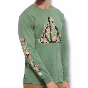 Harry Potter Deathly Hallows Men’s Long Sleeve Shirt Size Medium BoxLunch